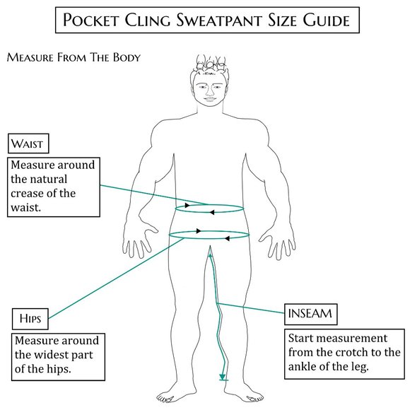 Pocket Cling Sweatpant - Picture 6 of 6